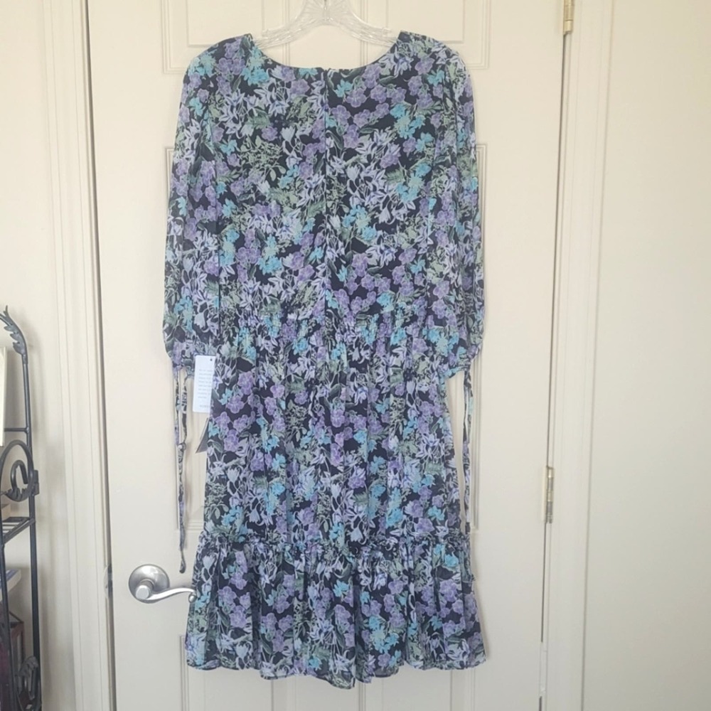 Taylor Chiffon Empire Waist Dress Size 12 - Picture 6 of 15